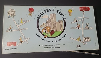 1980 Dollars & Sense Board Game Beat Life’s Rat Race Deluxe Edition  - Image 1 of 4