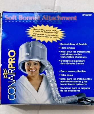 Secador de pelo con capó suave Conair Pro accesorio utilería Halloween disfraz espacial alienígena Foto 1 de 4