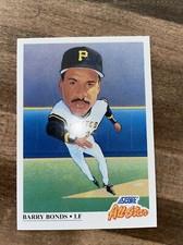 1991 Score Baseball All-Star Big Head #668 Barry Bonds - Pittsburgh Pirates