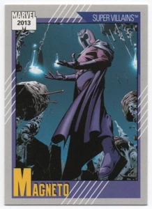 2013 Fleer Retro Marvel 1991 Impel Marvel Universe #19 Magneto - Foto 1 di 1