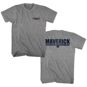 Top Gun Movie F14 Fighter Pilot Maverick doppelseitiges Herren T-Shirt - Bild 1 von 6