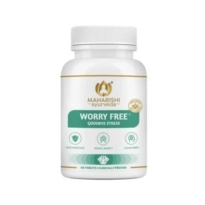Maharishi Ayurveda Worry-Free Ayurvedic PACK  60 Tablets (Pack of 1) - Picture 1 of 3