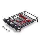 Metal Roof Luggage Rack With Led Light Accessory For 1:12 Mn D90 Rc Climbing Car