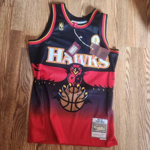 Mitchell & Ness Steve Smith Atlanta Hawks Swingman Jersey Men’s Size Medium NEW Cover