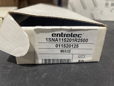 Entrelec Terminal Blocks 1SNA115201R2500 50pcs New/OB - Image 1 of 2