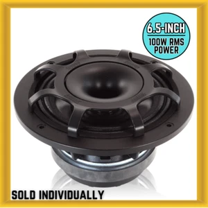 Sundown Audio BPS-6.5 6.5" Pro Sound Co-Axial Powersports Car Speaker 100W RMS - Picture 1 of 4
