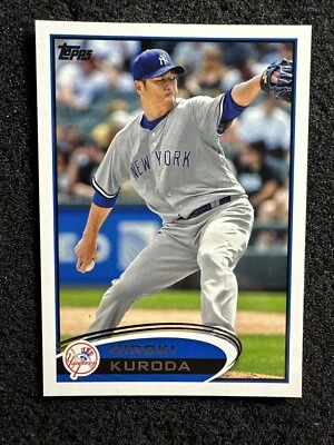 HIROKI KURODA #572 2012 Topps Baseball QTY New York Yankees - Image 1 of 3
