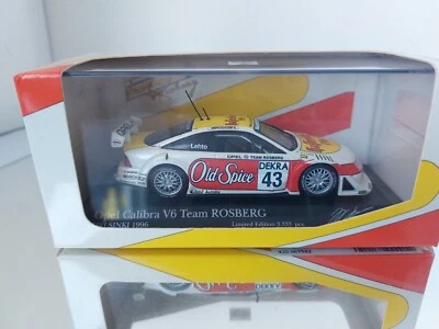 Minichamps Opel Calibra V6 Team Rosberg Helsinki 1996 J.J. Lehto 1:43 in scatola - Immagine 1 di 4