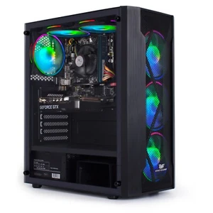Fast Gaming PC Quad Core i7 9700 9th Gen 32GB 2TB HDD Win 10 GTX 1660 6GB SUPER - Picture 1 of 3