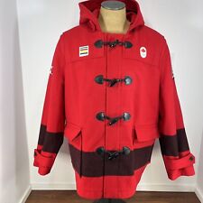 Hudson Bay Company Offical Canadian Olympic 2014 Duffle Coat Jacket 2XL Red