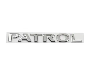 Nissan Patrol 3D Lettering - Chrome & Gloss Black available! - Picture 1 of 5