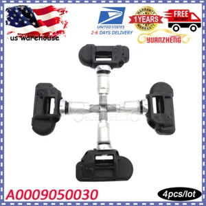 A0009050030 For Mercedes-Benz W204 W205 C204 4x TIRE PRESSURE SENSOR TPMS NEW US - Picture 1 of 12