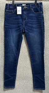 Crewcuts Girls Dark Wash Stretch Waist Denim Jeans Size 12 NWT $54.50 Retail - Picture 1 of 5