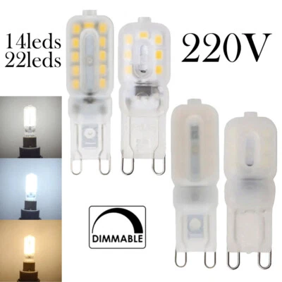 3w 5w G9 Led Corn Light Bulb 360°Lighting Dimmable Bulbs Smd2835 Mini 220v White - Image 1 of 4