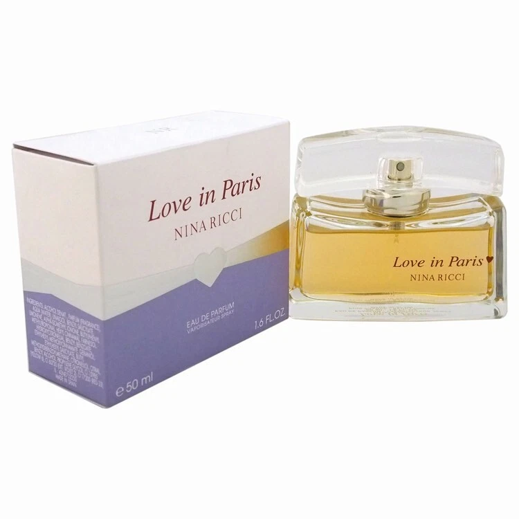 Nina Ricci Love In Paris eau de parfum spray para mujer (50 ml / 1,7 fl. oz) ¡NUEVA CAJA SELLADA! Foto 1 de 1