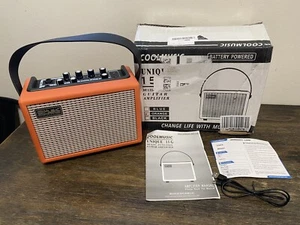 Coolmusic Akustik E-Gitarren Verstärker 15 Watt Tragbarer Bluetooth Amp Neu - Bild 1 von 16
