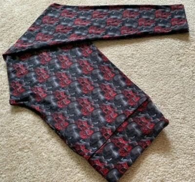 LEGGINGS LULAROE TALLA ÚNICA OS DISNEY NEGRO ROJO INCREÍBLE MODA EDNA Foto 1 de 4