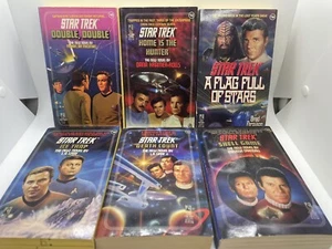 STAR TREK Book Lot of 6 Paperback Pocket Books~45, 52, 54, 60, 62, 63 - Imagen 1 de 5