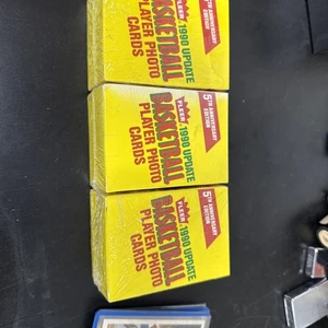 5th Anniversary Edition Fleer 1990 Update Basketball Spieler Fotokarten  - Bild 1 von 11