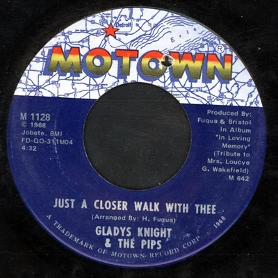 Gladys Knight And The Pips / Marvin Gaye - Just A Closer Walk With Thee / His Ey - Image 1 of 2