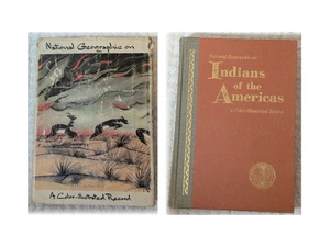 National Geographic on Indians of the Americas - Hardcover, DJ - Illustrasted - Imagen 1 de 16