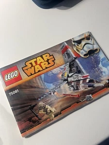 Lego Star Wars T-16 Skyhopper 75081 mit Minifiguren und Anleitung - Bild 1 von 4