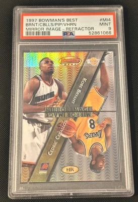 Bowmans Best Mirror Image Refractor 1997 Kobe Bryant, Pippen PSA 9 segundo año🔥🔥 Foto 1 de 4