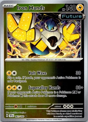 Iron Hands Uncommon SV05: Temporal Forces 061/162 NM - Image 1 of 2