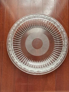 Large French Lalique Crystal Marguerites Daisy Centerpiece Bowl - Picture 1 of 6
