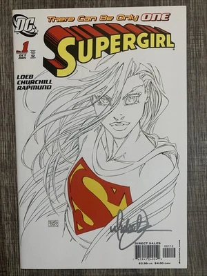 Supergirl #1 Michael Turner Scratch Variant Cover Signed by Michael Turner - Image 1 of 4