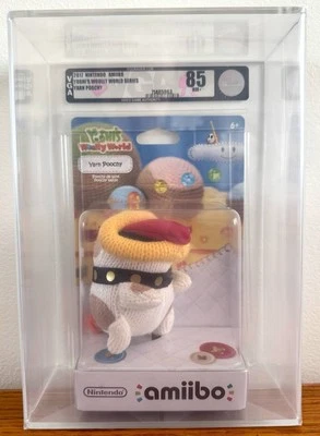 Пряжа Poochy Amiibo Yoshi's Woolly World 2017 редкая - VGA 85 почти как новая+ - Изображение 1 из 4