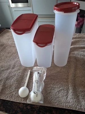 Tupperware Eidgenossen Plus Messlöffel Dosierlöffel Spaghettidose - Bild 1 von 4