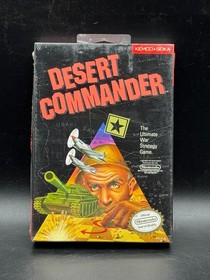 Desert Commander Nintendo NES Oval SOQ Sealed New W/ Hangtab Authentic Kemco