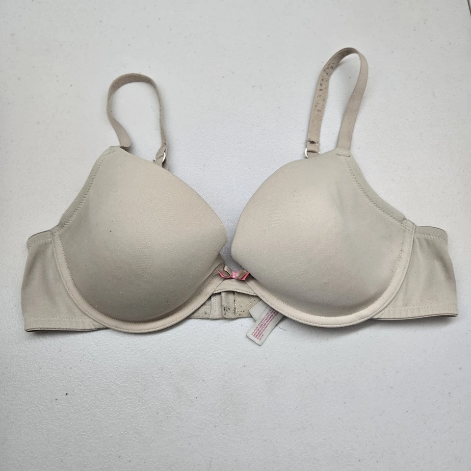 Xhilaration Women Bra 38C Beige Perfect T Shirt Lightly Lined Underwire - Image 1 of 4