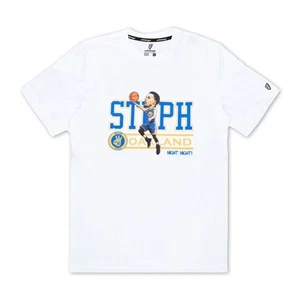 Camiseta De Baloncesto Hombre STEPH Blanca - Imagen 1 de 1
