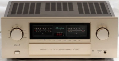 Accuphase E-650 Integrated Amplifier Used Class A Balanced AAVA with Remote - Image 1 of 4