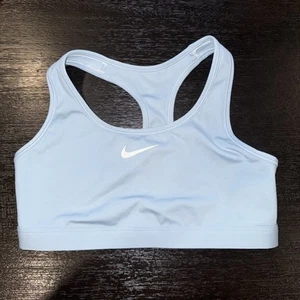 Nike Swoosh Medium Support Damen Sport BH BABYBLAU - MEDIUM  - Bild 1 von 3
