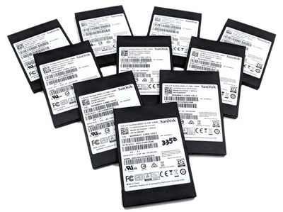 Lot of 10 SanDisk Z400s 128GB 2.5" SATA III Solid State Drive SD8SBAT-128G-1012 - Image 1 of 4