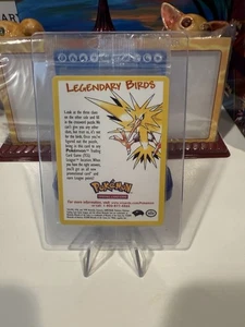 Juego de cartas coleccionables Pokémon - Pájaros legendarios - Promo Black Star - Sellado de fábrica - 2000 WOTC 🔥 - Imagen 1 de 7