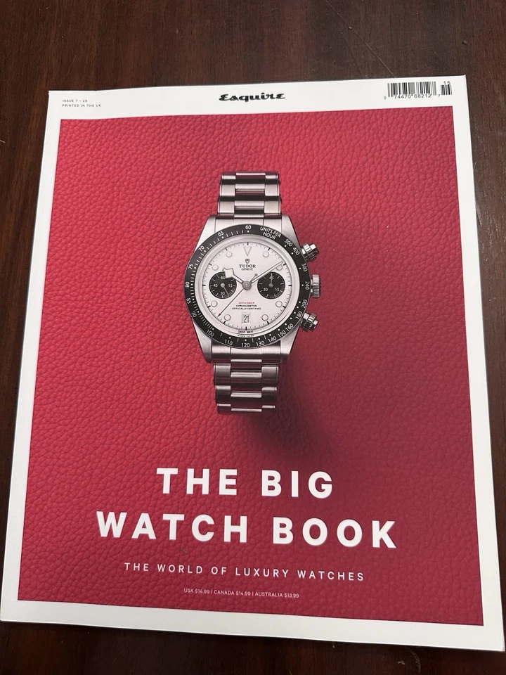 2021 The BIG WATCH Book Esquire 7th Anniversary Issue Special Edition Issue 7 Foto 1 de 2