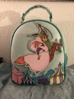 Disney x Loungefly  Robin Hood Rucksack, Neu - Bild 1 von 4