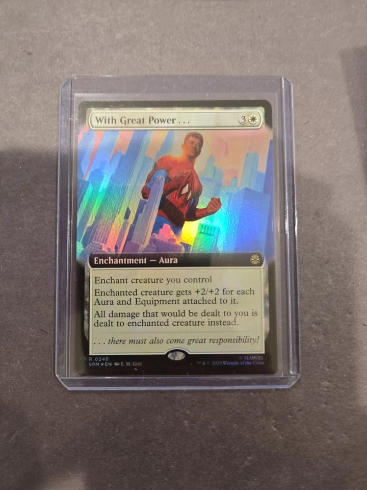 With Great Power... (Extended Art) Marvel's Spider-Man Foil - Image 1 of 1