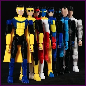 Figuras de acción de juguetes invencibles impresas en 3D modelo de anime maniquí de la suerte 13 superhéroes - Imagen 1 de 37