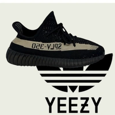 Adidas Yeezy Boost 350 V2 Low Oreo BY1604 Core Negro Talla 7 "Solo zapato derecho" Foto 1 de 4