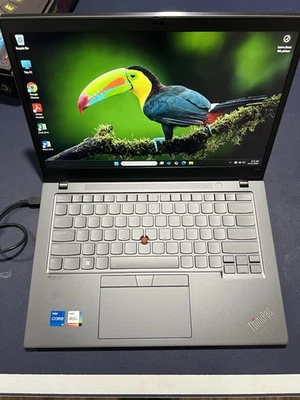 Never Used: Lenovo ThinkPad T14S Gen2 i5-1135G7 2.40GHz/16GB RAM/512GB NVMe SSD. - Image 1 of 2