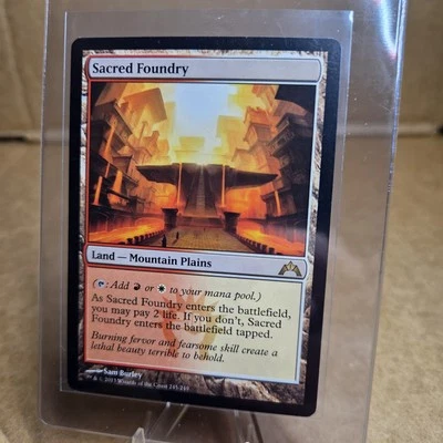 MTG Sacred Foundry - Gatecrash - LP - Image 1 of 4
