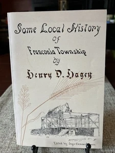 Vintage History of Franconia Township PA Henry Dagey Fraktur Montgomery Co PA - Picture 1 of 13