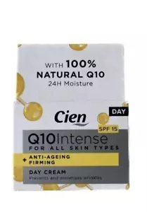 CIEN Face Cream Anti-Wrinkle Day Cream Q10+ vitamin E 50ml NEW from Germany - Picture 1 of 2