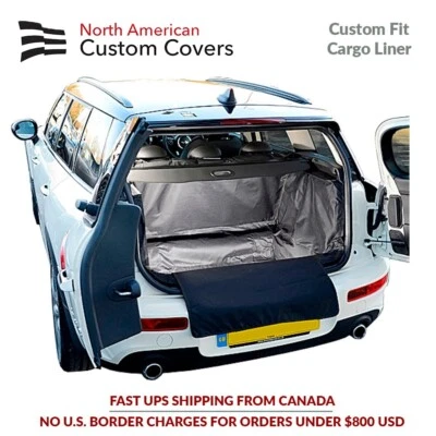 Mini Clubman Cargo Trunk Liner Dog Mat Custom Low Floor 2016 2017 2018 BL252 - Image 1 of 4