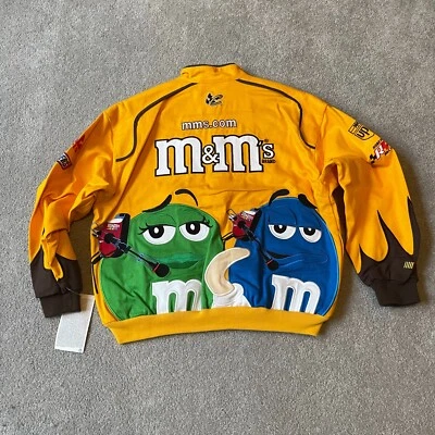 Chaqueta Nascar de Colección M&Ms Racing Juvenil XL Elliott Sadler Chase Auténtica Nueva Foto 1 de 4